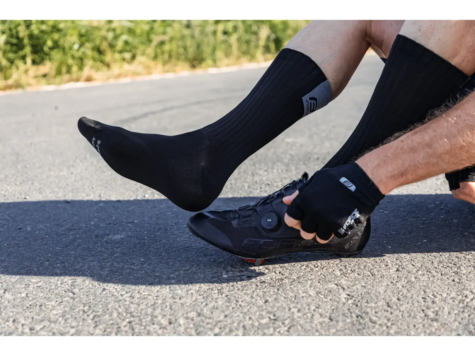 Force Ribbon Socken schwarz