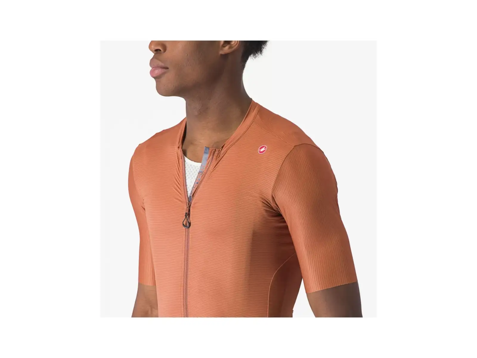 Castelli Espresso Herren-Trikot mit Kurzarm Mocha/Dunkelgrau