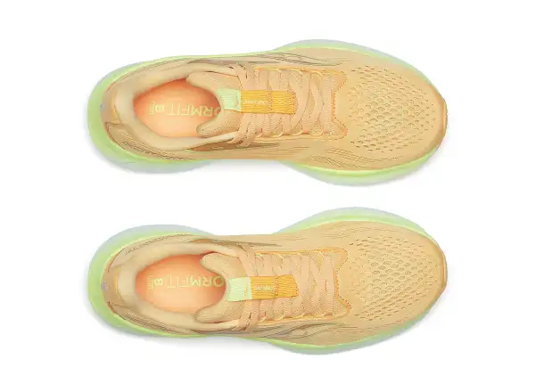 Saucony Ride Damen-Laufschuhe Peach/Sunny