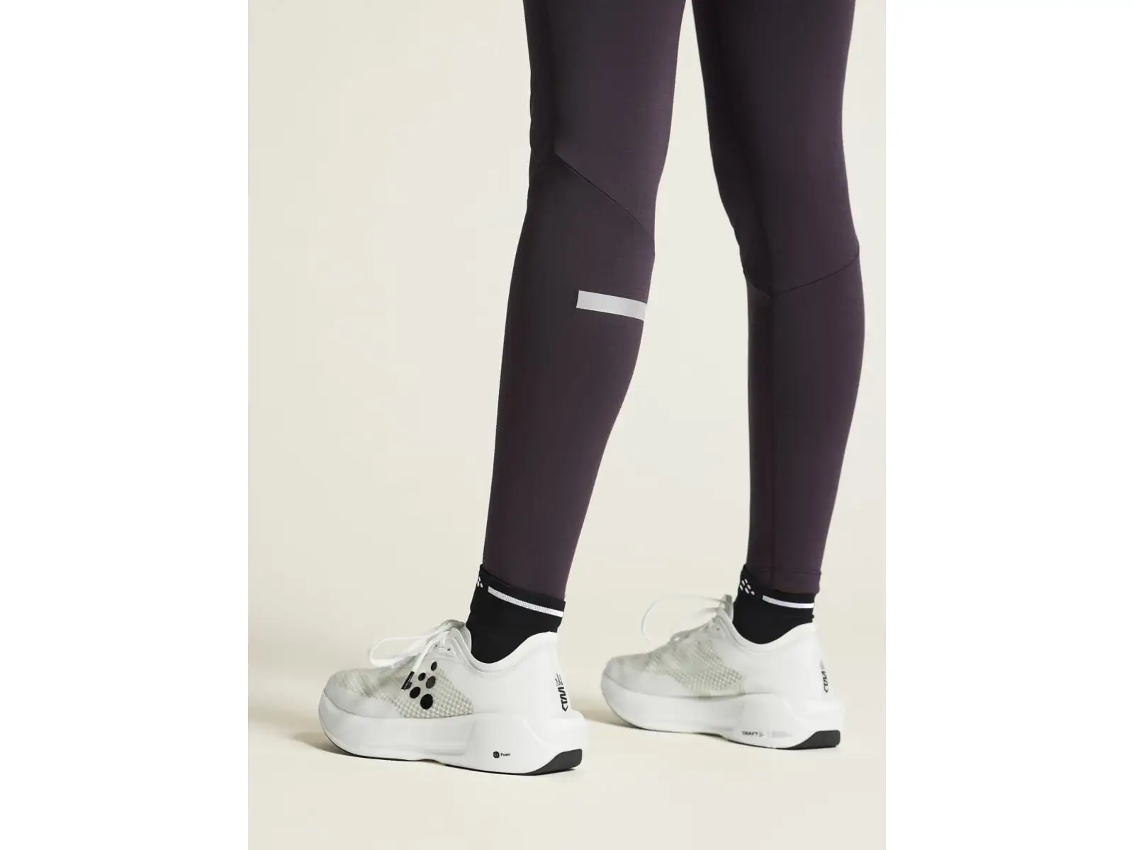 Craft ADV SubZ Wind Damen Laufleggings lila
