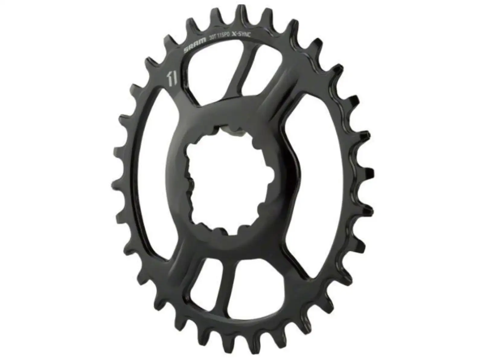 Sram X-Sync Direct Mount Steel Kettenblatt 3 mm Offset Boost 30 Zähne