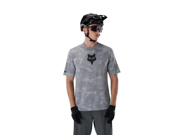 Fox Ranger TruDri Herrentrikot Kurzarm Pewter