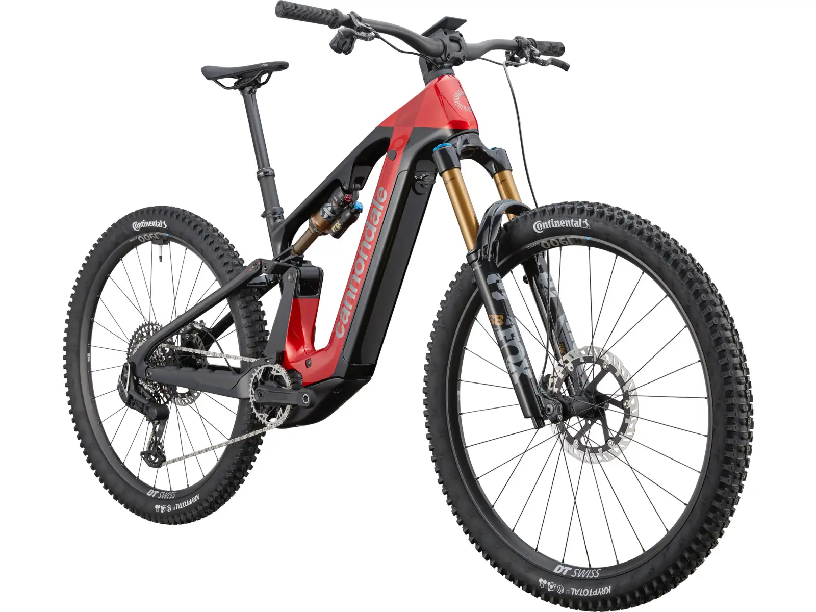 Cannondale Moterra Carbon 1 vollgefedertes Elektrofahrrad Metallic Red