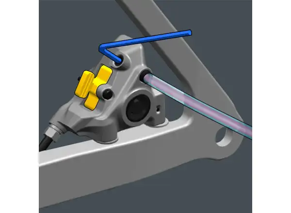 Shimano Ultegra BR-R8170 Hinterer Scheibenbremssattel Flat Mount L03A Polymer-Beläge + Kühlung