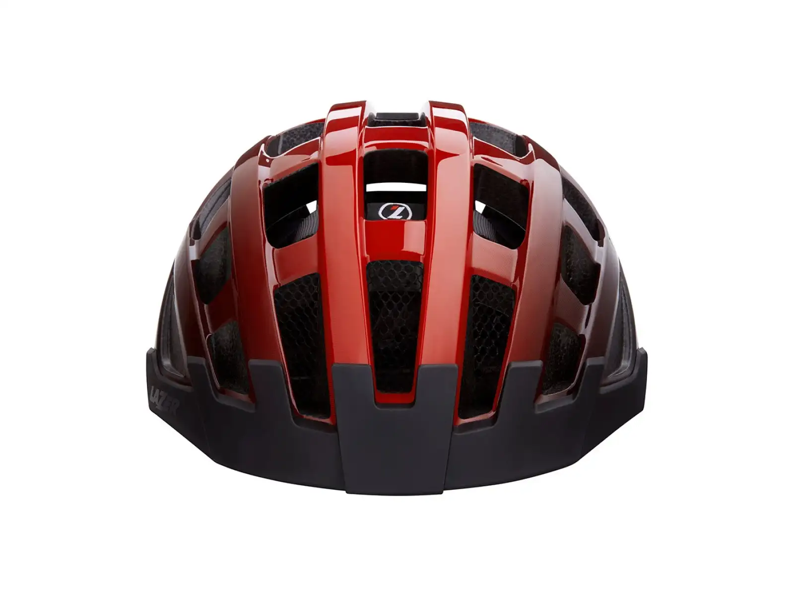 Lazer Compact DLX Helm Rot/Schwarz, Größe Uni (54-61 cm)