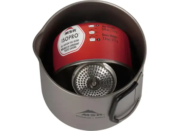 MSR Titan Kettle Kännchen mit Deckel 900 ml