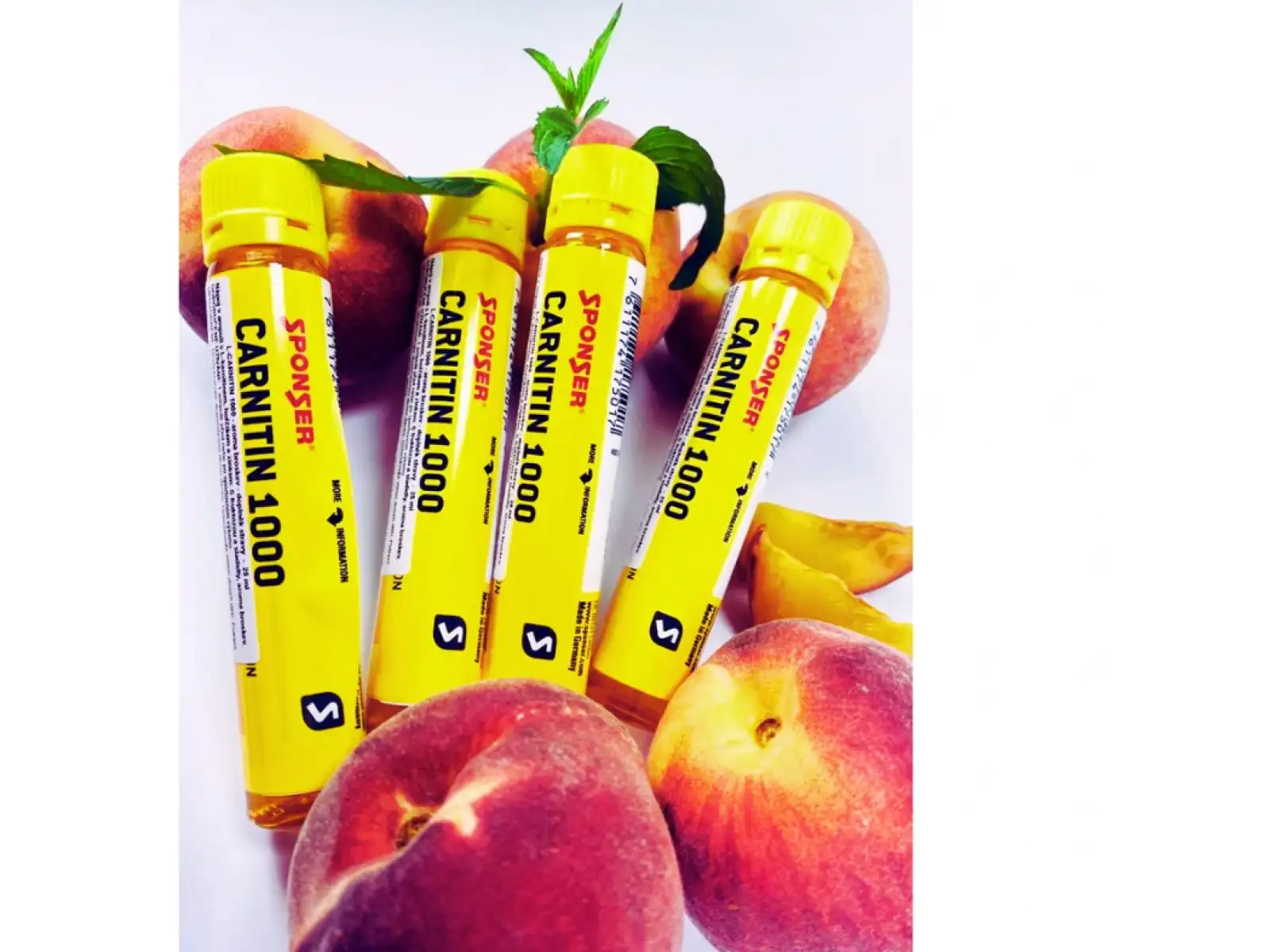Sponser Carnitin 1000 – Ampullen – Fettstoffwechsel