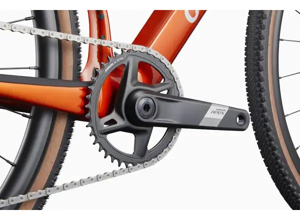 Cannondale SuperX 4 AXS Gravelbike Flame Orange