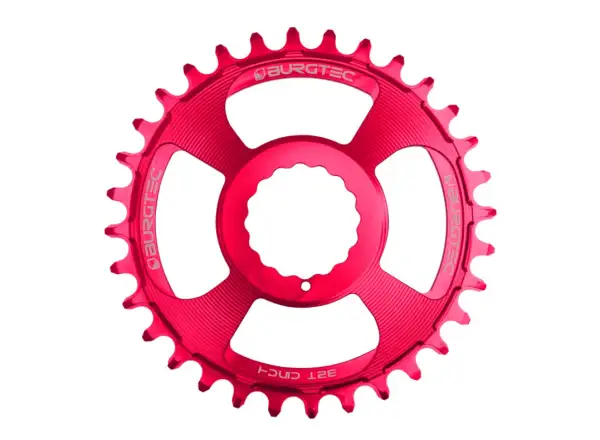 Burgtec Cinch Thick Thin Kettenblatt in Pink mit 32 Zähnen