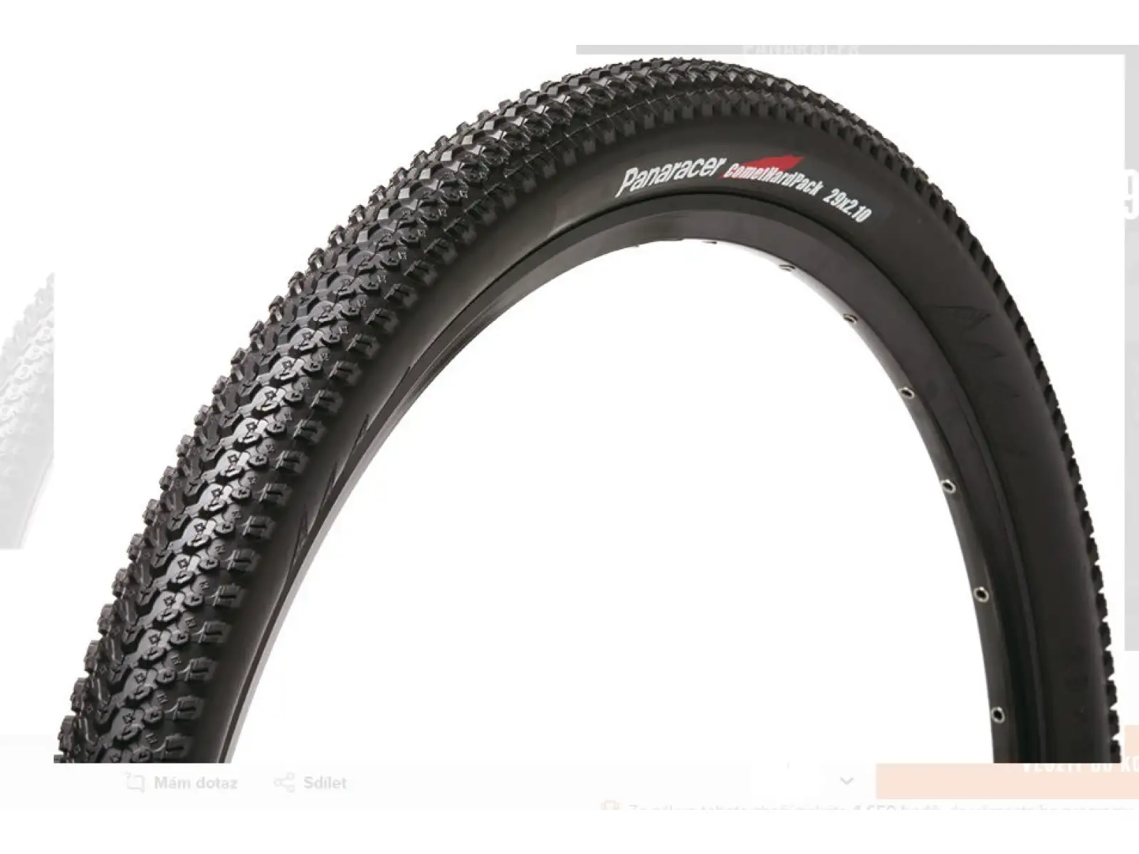 Panaracer Comethardpack 29x2.1 Reifen Schwarz