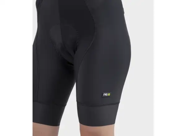 Alé PR-R Green Speed Damen Shorts mit Polster und Latz Black