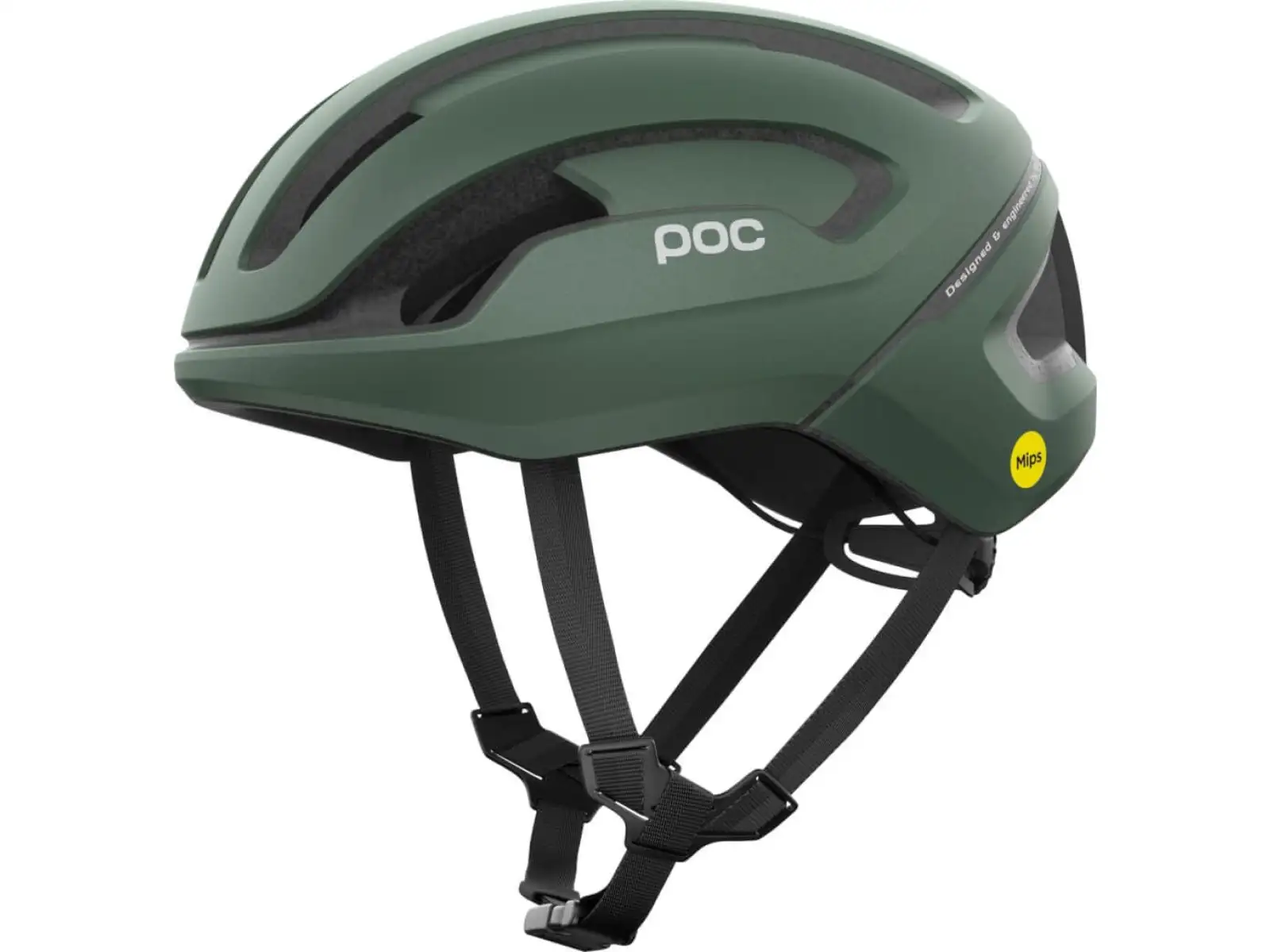 POC Omne Air MIPS WF Helm Epidote Green Metallic/Matt