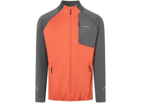 Viking Pro Line Birger Herren-Sweatshirt Orange/Grey