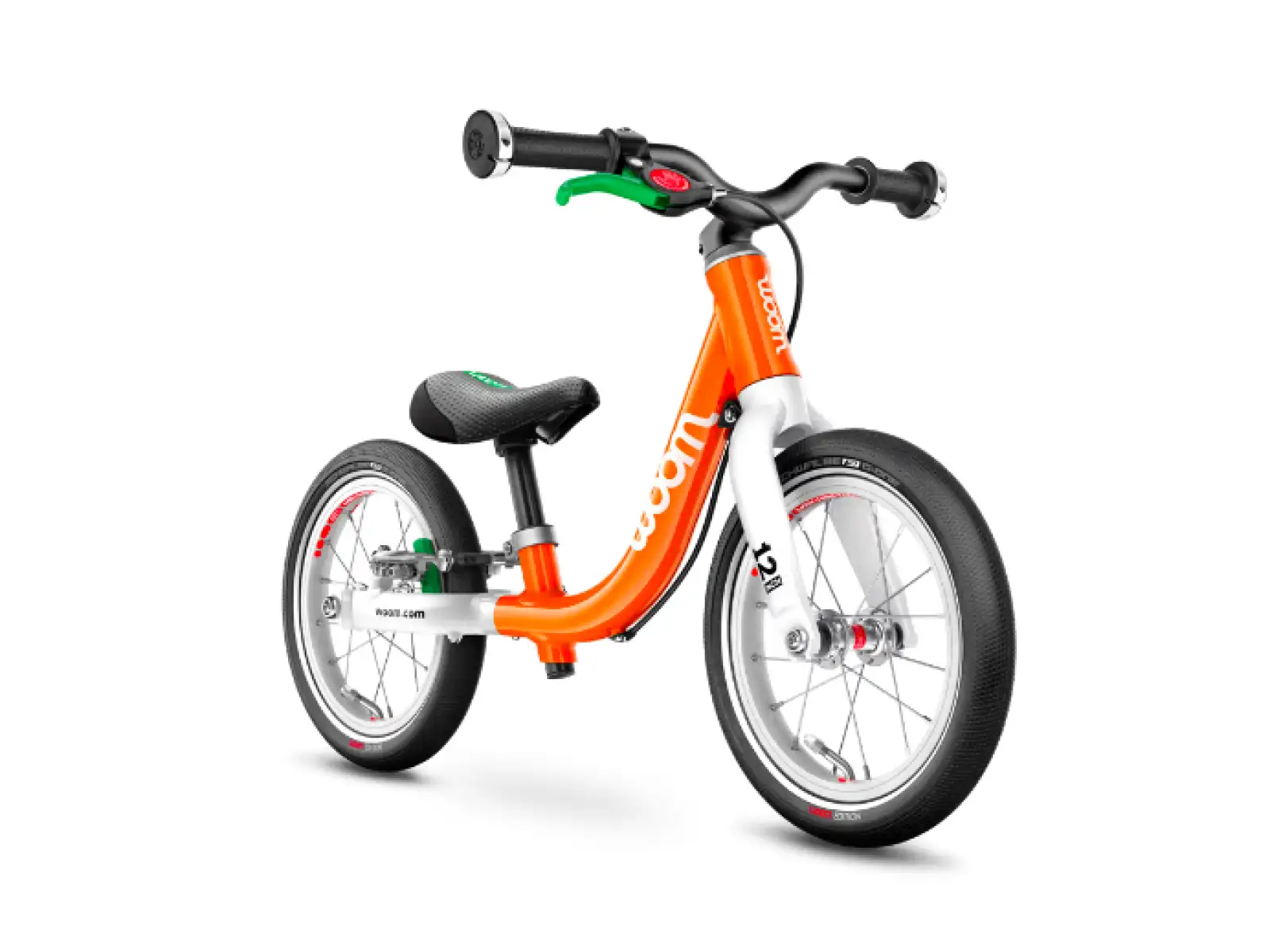 Woom 1 Flame Orange 12 Laufrad für Kinder