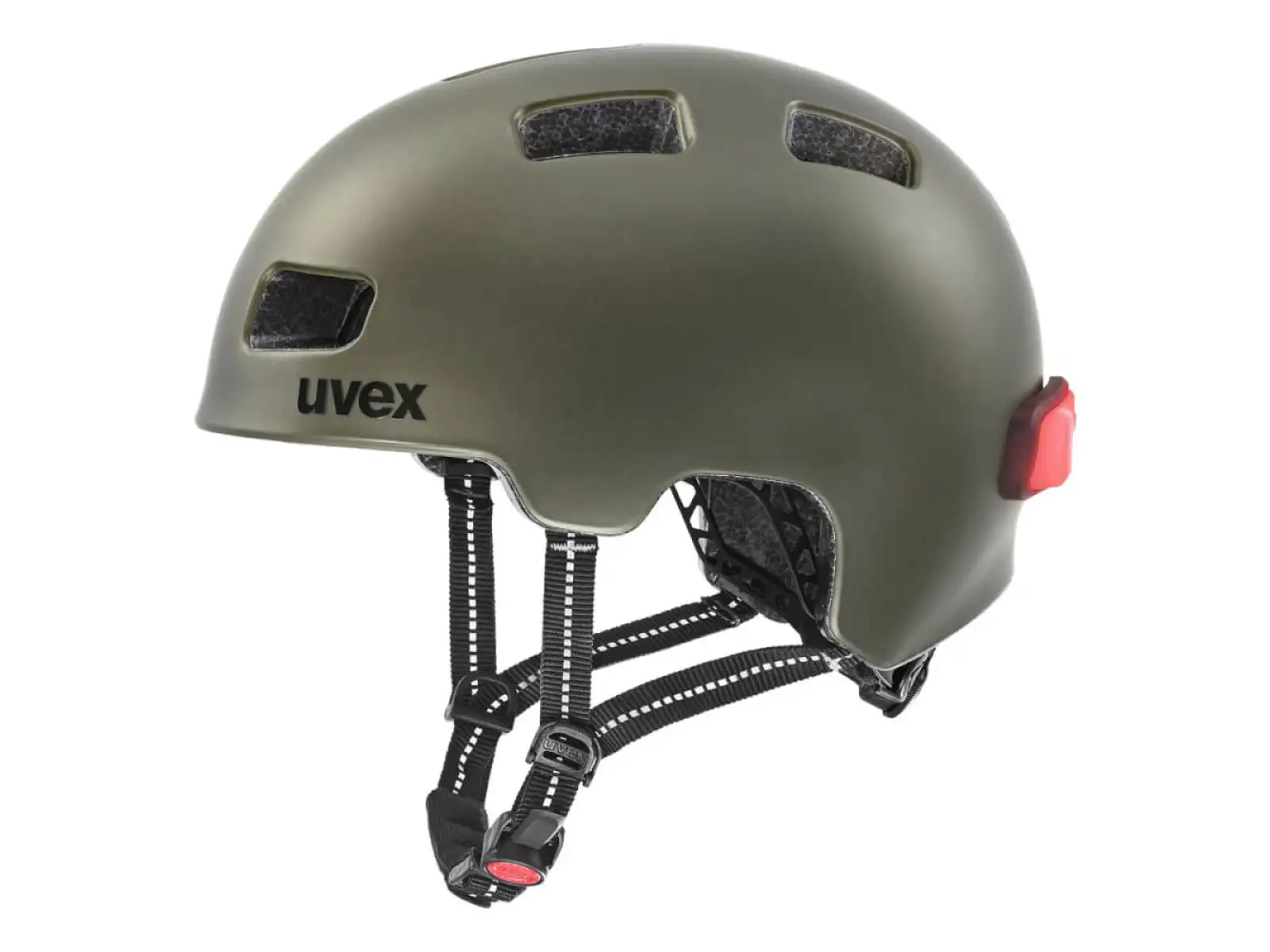 Uvex City 4 Helm Green Smoke Mat Größe 55-58 cm