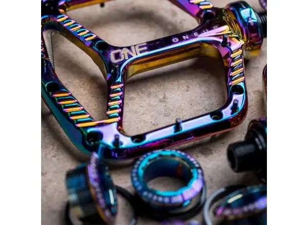 OneUp Aluminium Pedale - Oil Slick