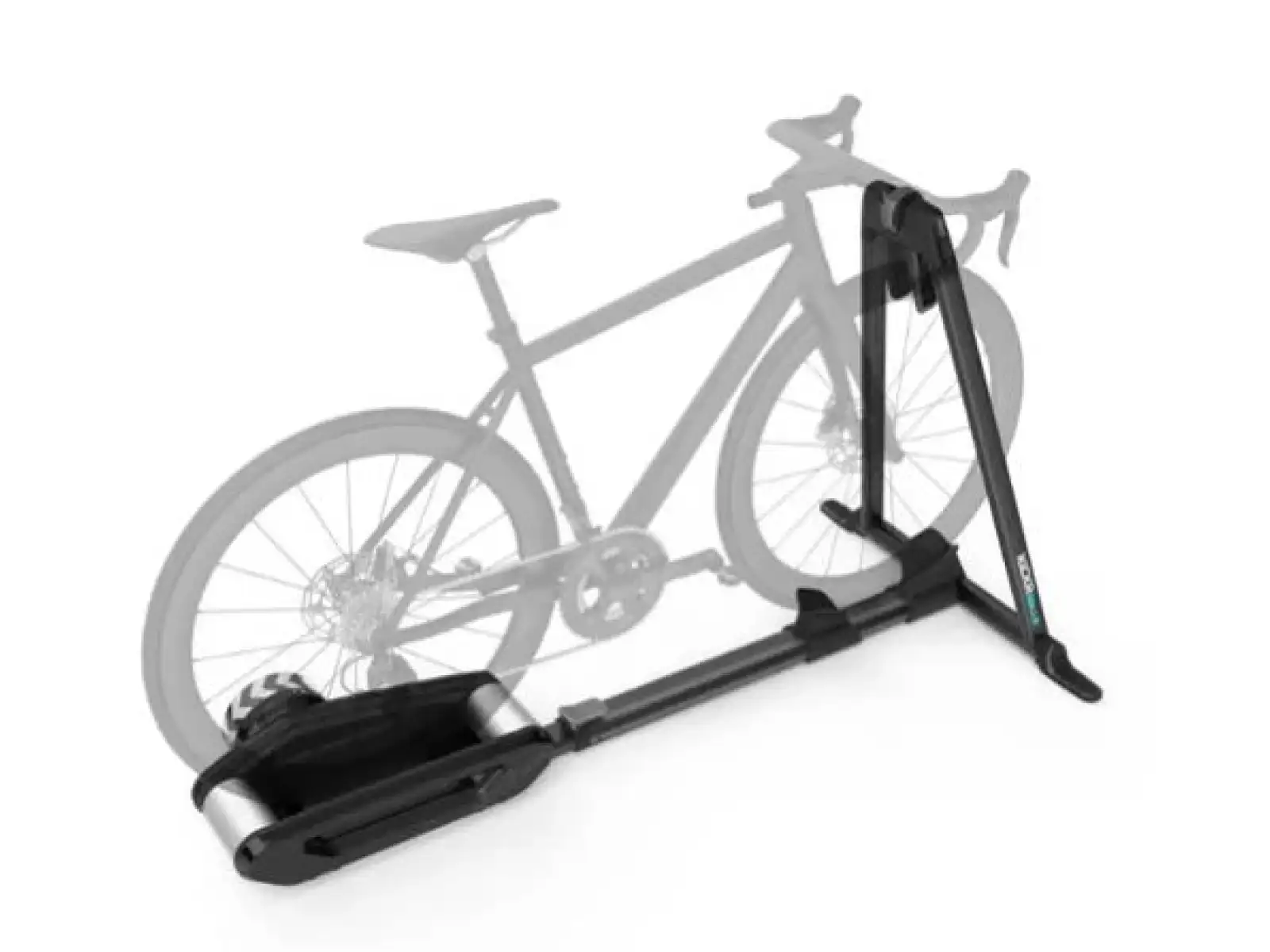 Wahoo Kickr Rollr Smart Trainer Rolle + Einseitige POWRLINK Pedale