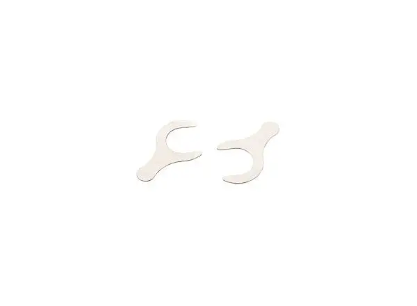 Jagwire Bremsbelag-Unterlegscheiben für Bremsscheiben 0,2 mm - 20 Stück