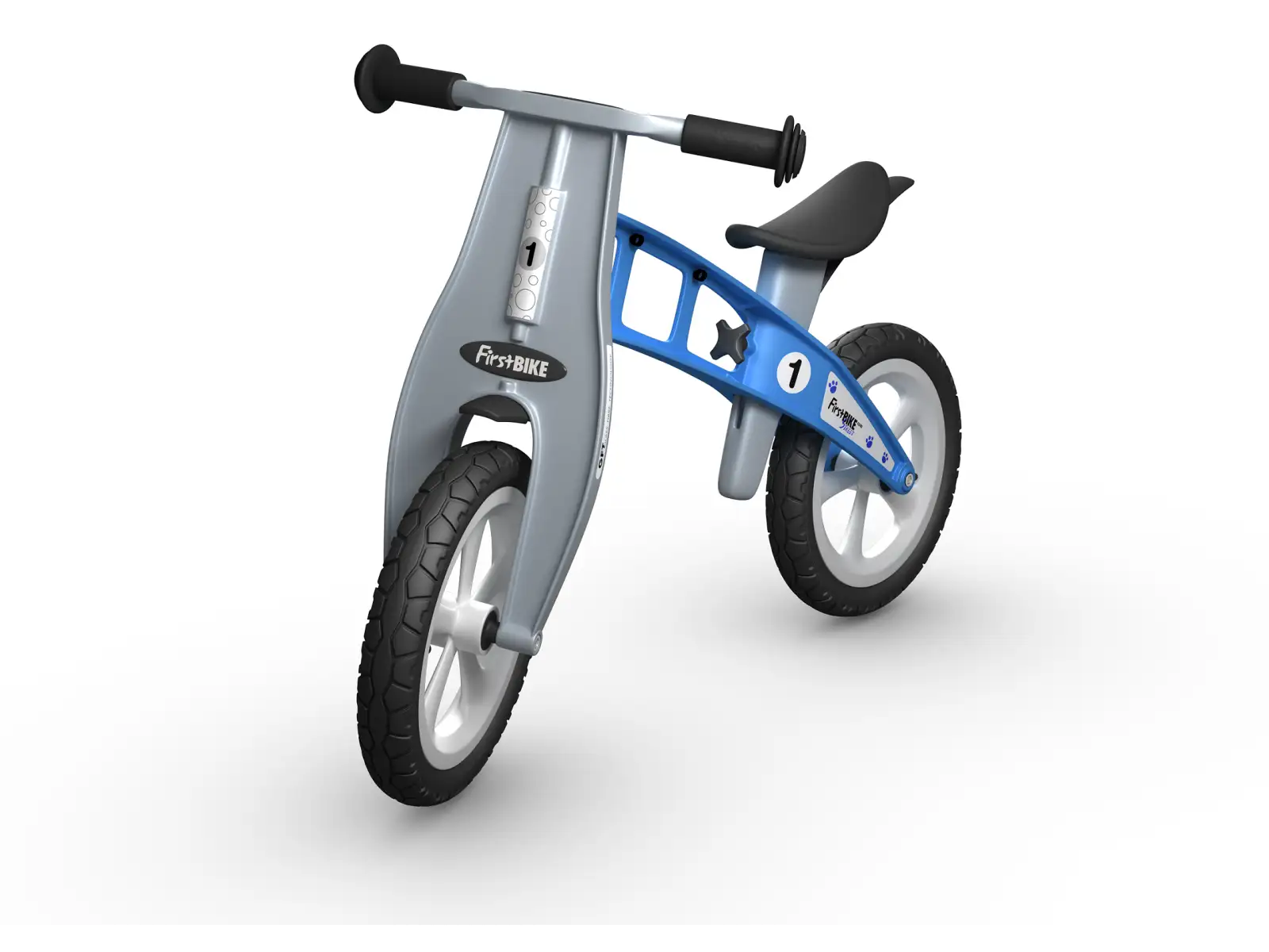 First Bike BASIC LIGHT BLUE Kinderlaufrad ohne Bremse