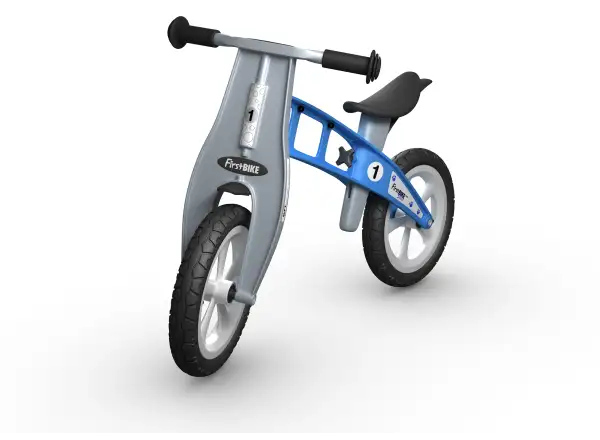 First Bike BASIC LIGHT BLUE Kinderlaufrad ohne Bremse