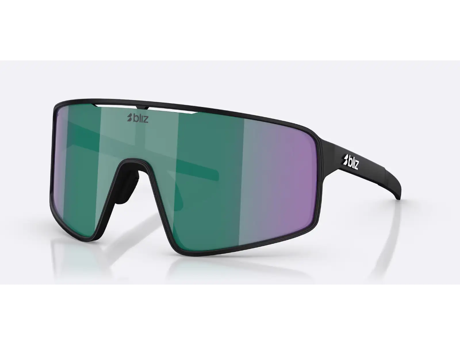 Bliz P001 Sonnenbrille Matte Black/Brown Green Multi