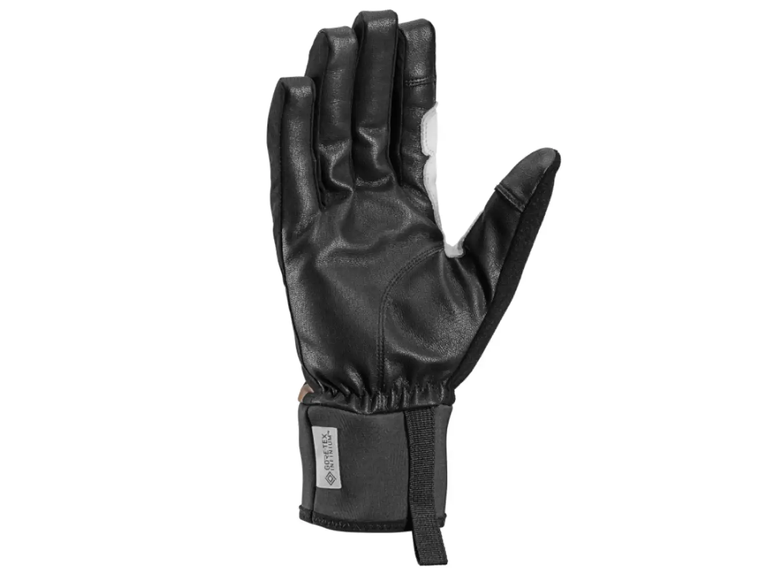 Leki Montera Storm alpine Handschuhe schwarz/weiß/braun