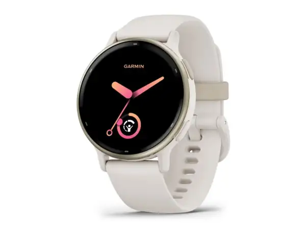 Garmin vívoactive 5 Smartwatch Elfenbein/Creme Gold