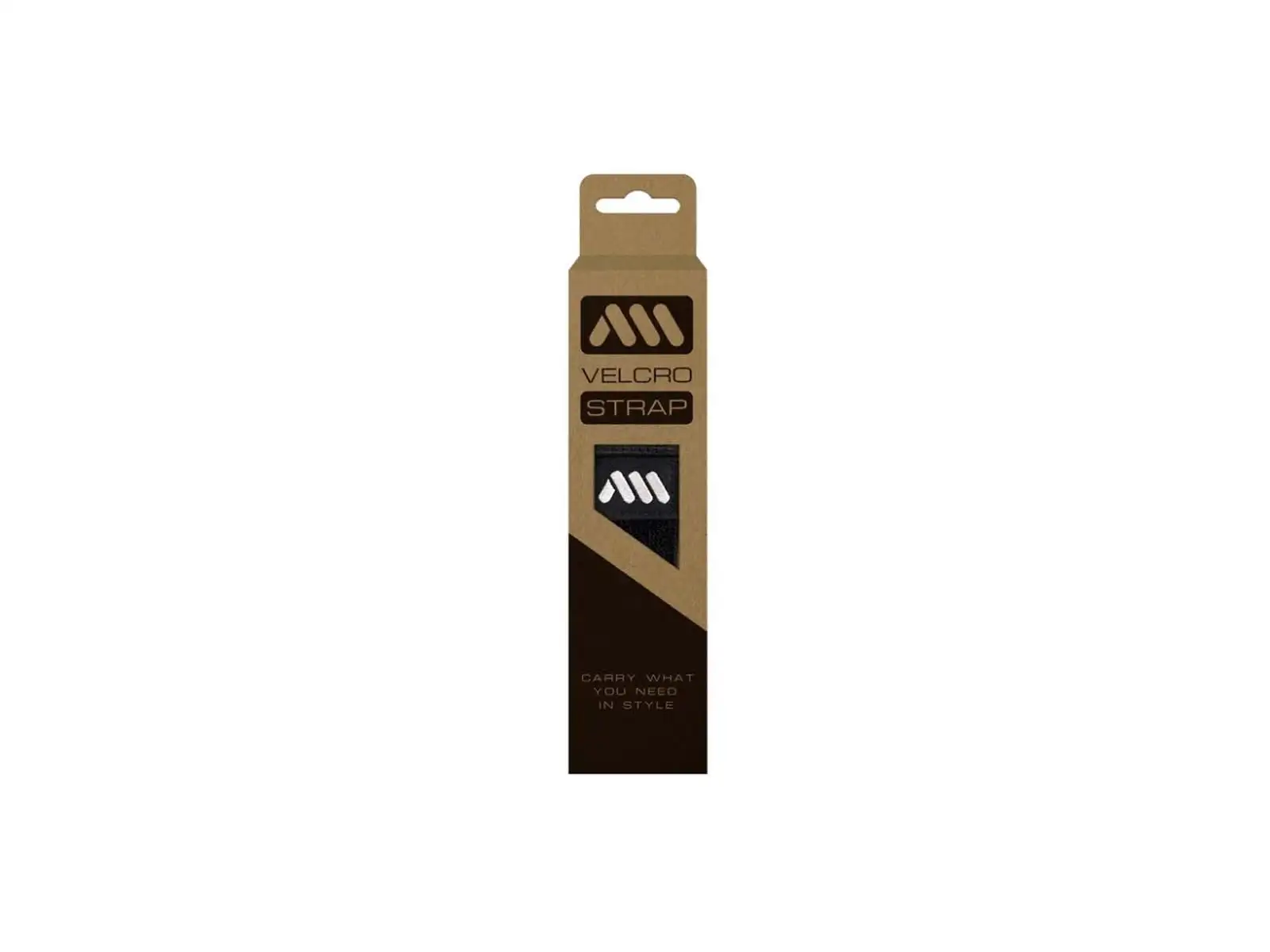 All Mountain Style Klettband für trockenen Reißverschluss Schwarz