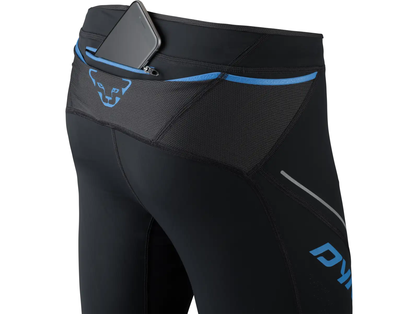 Dynafit Winter Running Tights Herren Laufleggings Black Out