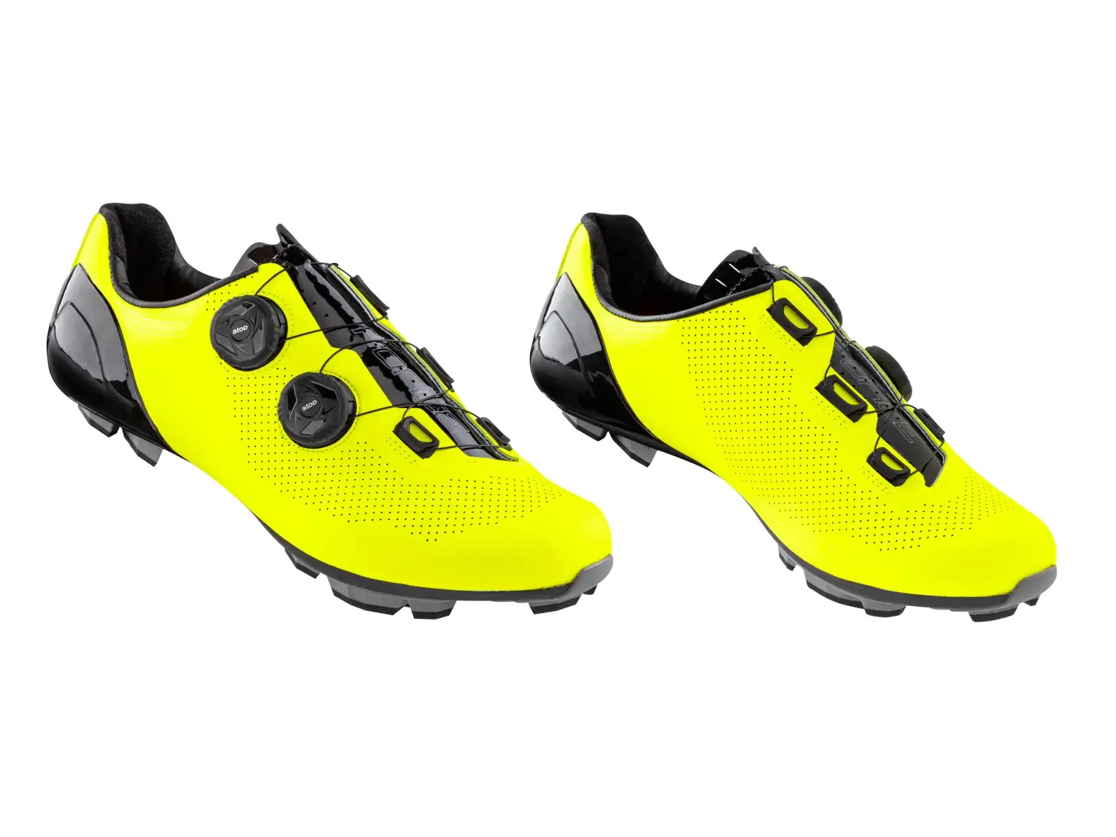 Force Warrior Carbon MTB Herren-Mountainbike-Schuhe Fluo
