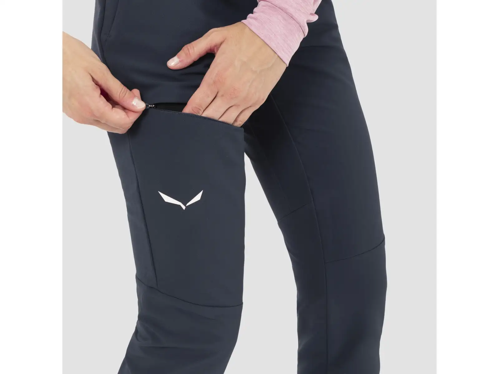 Salewa Puez Dolomitic 2 Durastretch Regular Damenhose Navy Blazer