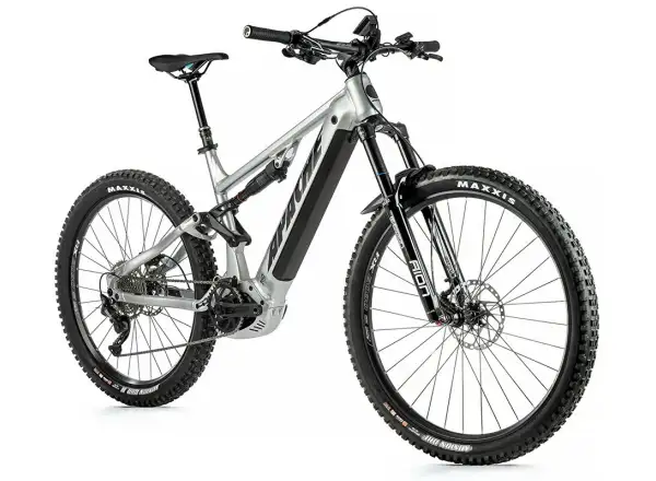 Apache Quruk 3 Vollgefedertes E-Bike (Bosch 750 Wh) Silber