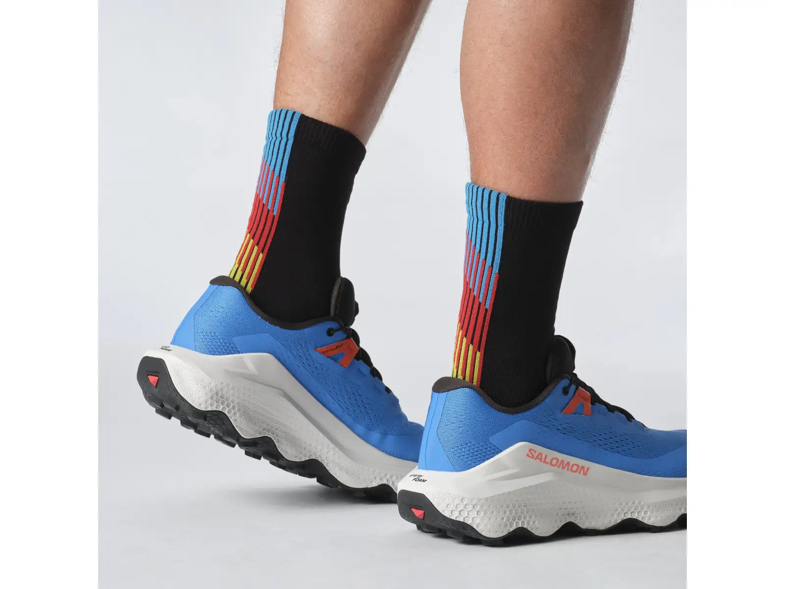 Salomon Ultra Glide 3 Herren Laufschuhe French Blue/Lunar Rock/Cherry Tomato