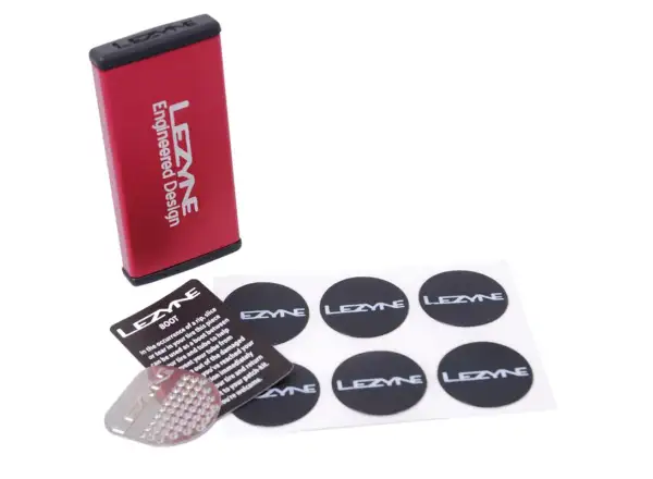 Lezyne Metal Kit Reparaturset in einer Box