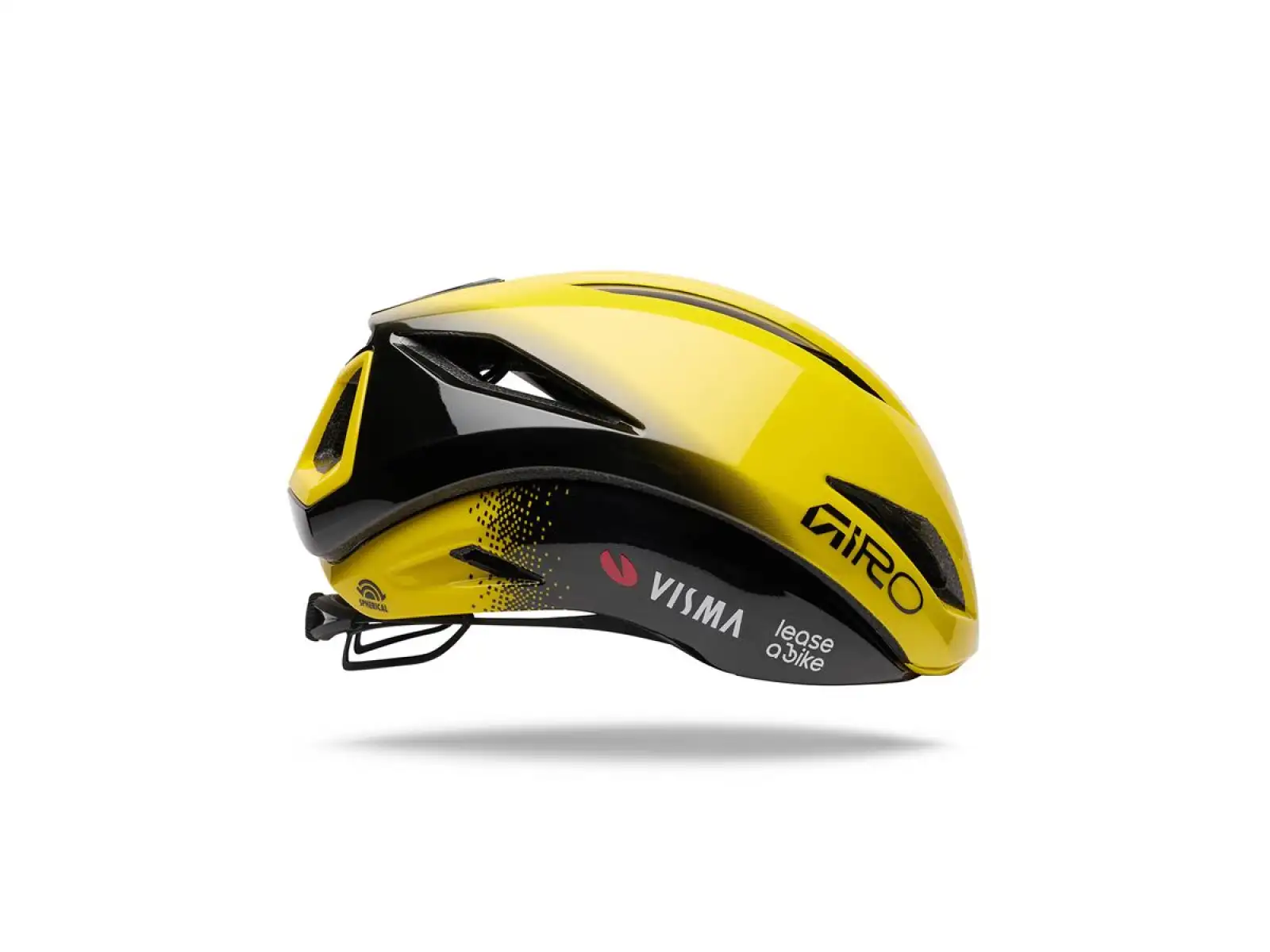 Giro Eclipse Pro Spherical Rennradhelm TE Yellow/Black VLB