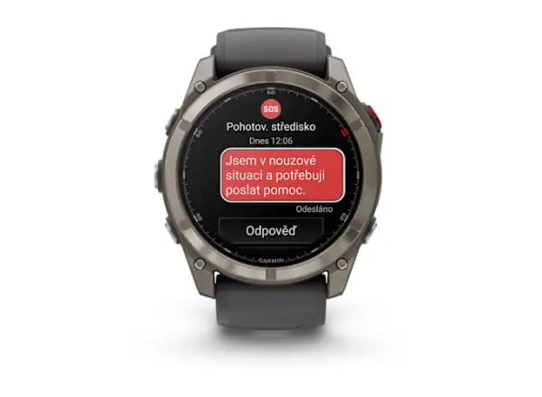 Garmin fenix 8 Pro 51 mm AMOLED Sapphire Smartwatch Titanium Graphite/Black