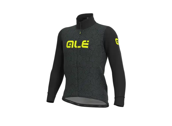 Alé Solid Cross Herren Radjacke schwarz/grau