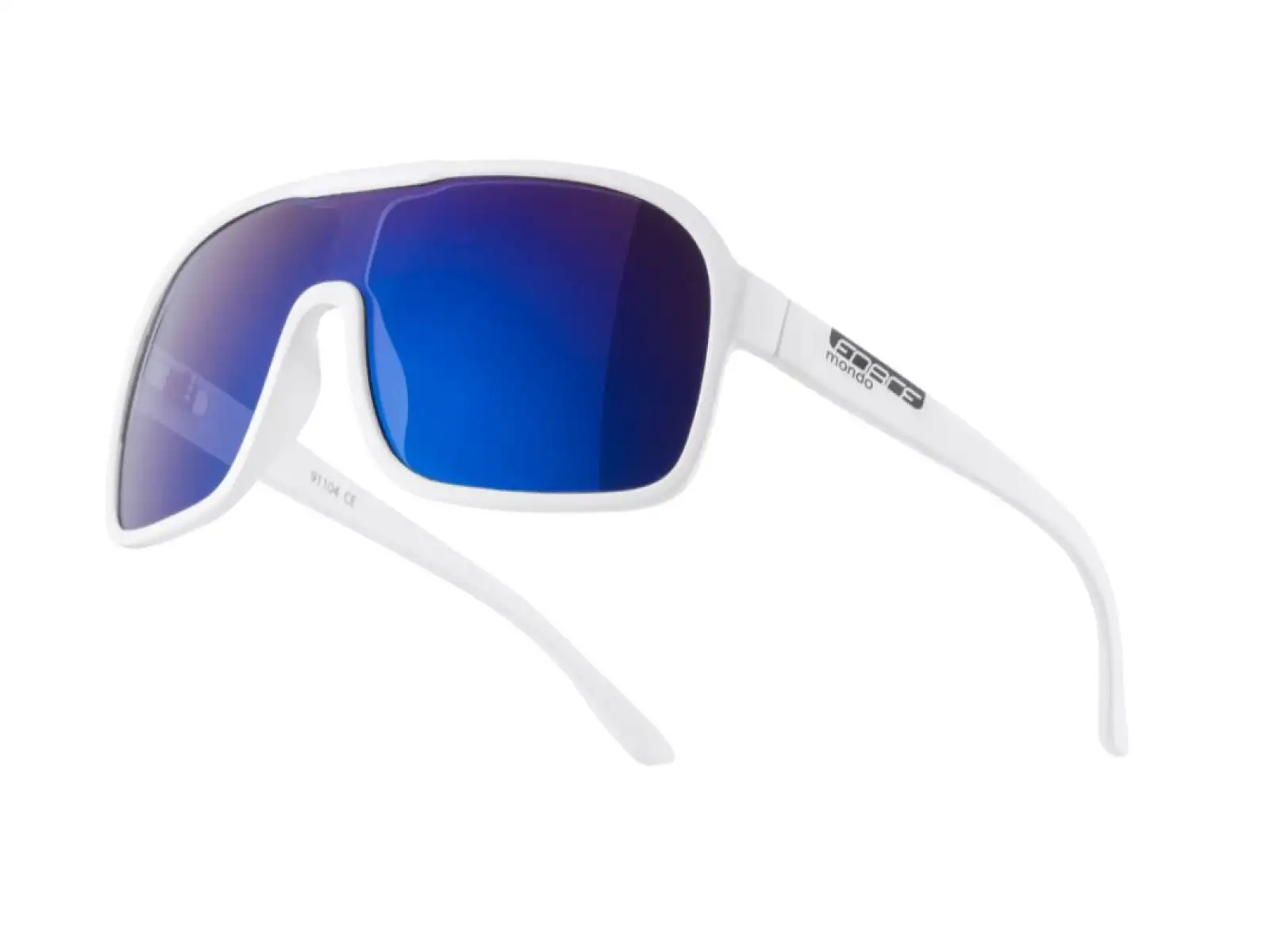 Force Mondo Brille in Weiß mit mattem Blau.