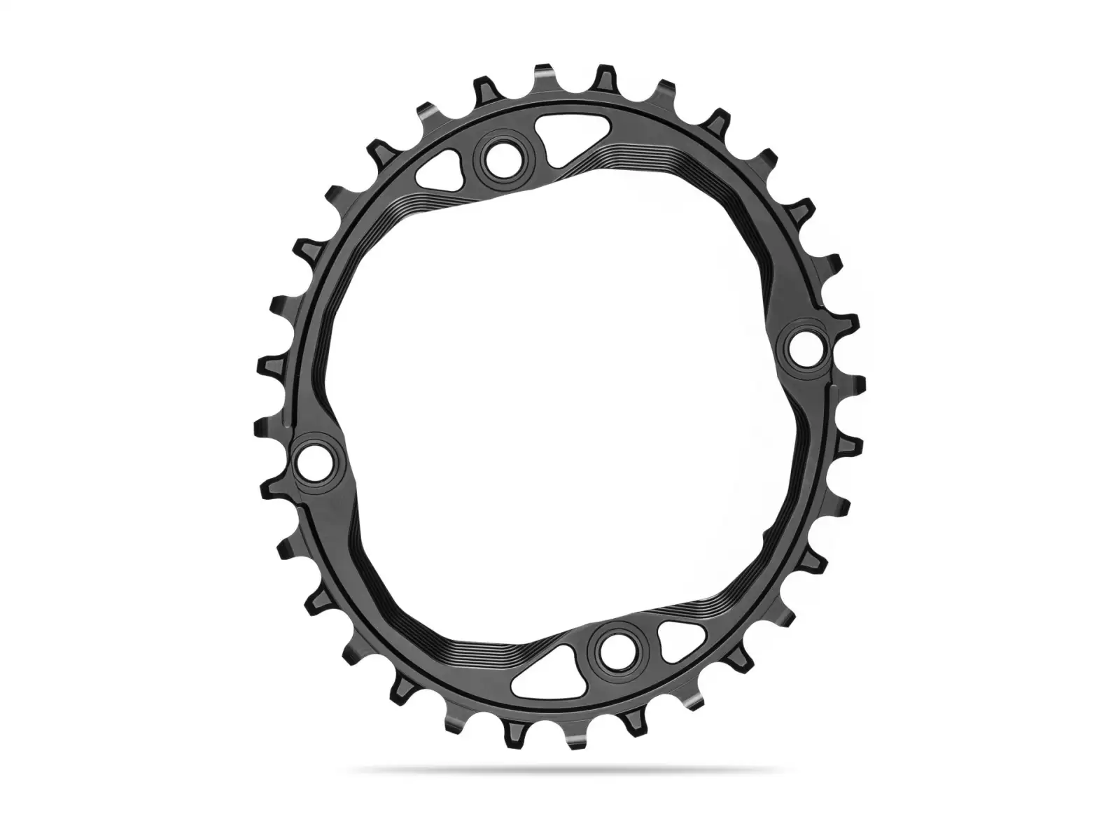 Absolute Black Oval 104BCD Shimano HG+ 12sp. ovales Kettenblatt