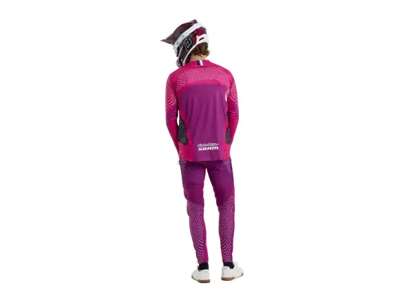 Troy Lee Designs x SRAM Sprint Herren Hosen Radioscape Fuchsia