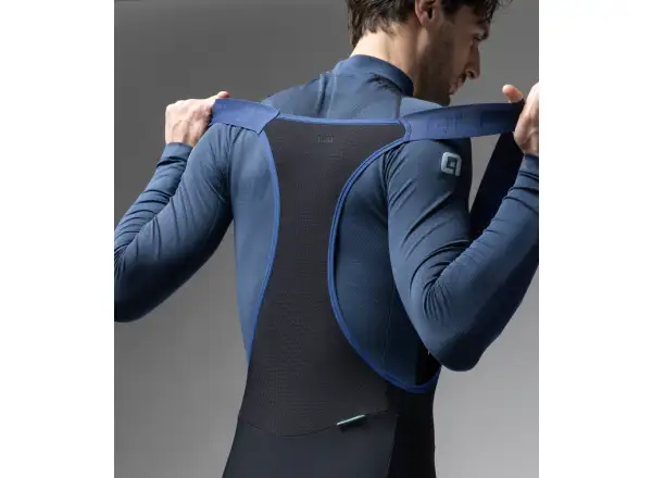 Alé Klimatik K-Tour Herren Thermo-Trägerhose mit Polster schwarz