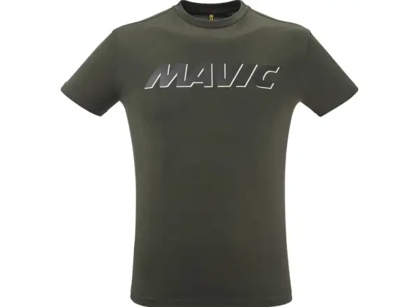 Mavic Corporate Logo Herren-T-Shirt kurzarm Army Green