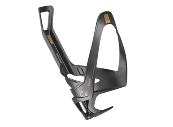 Elite Rocko Carbon Flaschenhalter in mattem Gold