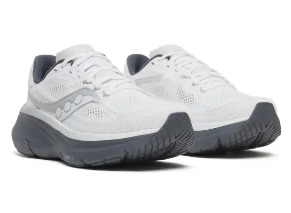 Saucony Guide 19 Herren Laufschuhe White/Shadow