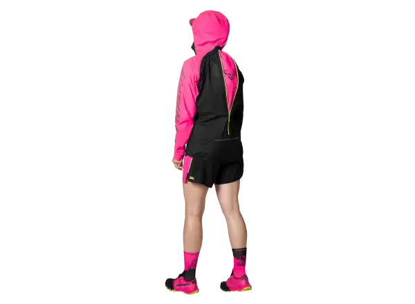 Dynafit DNA 3L Damenjacke Pink Glo/Black Out
