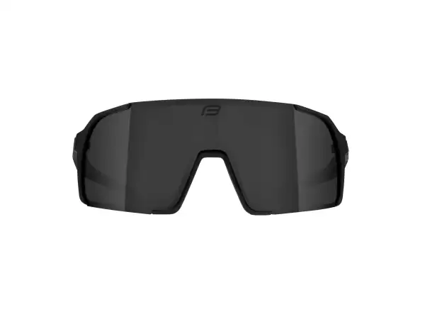 Force Glare Brille schwarz/schwarzes Spiegelsglas