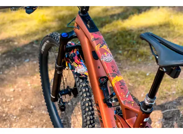 All Mountain Style Rahmen-Schutzaufkleber Extra RedBull Rampage Rot/Gelb