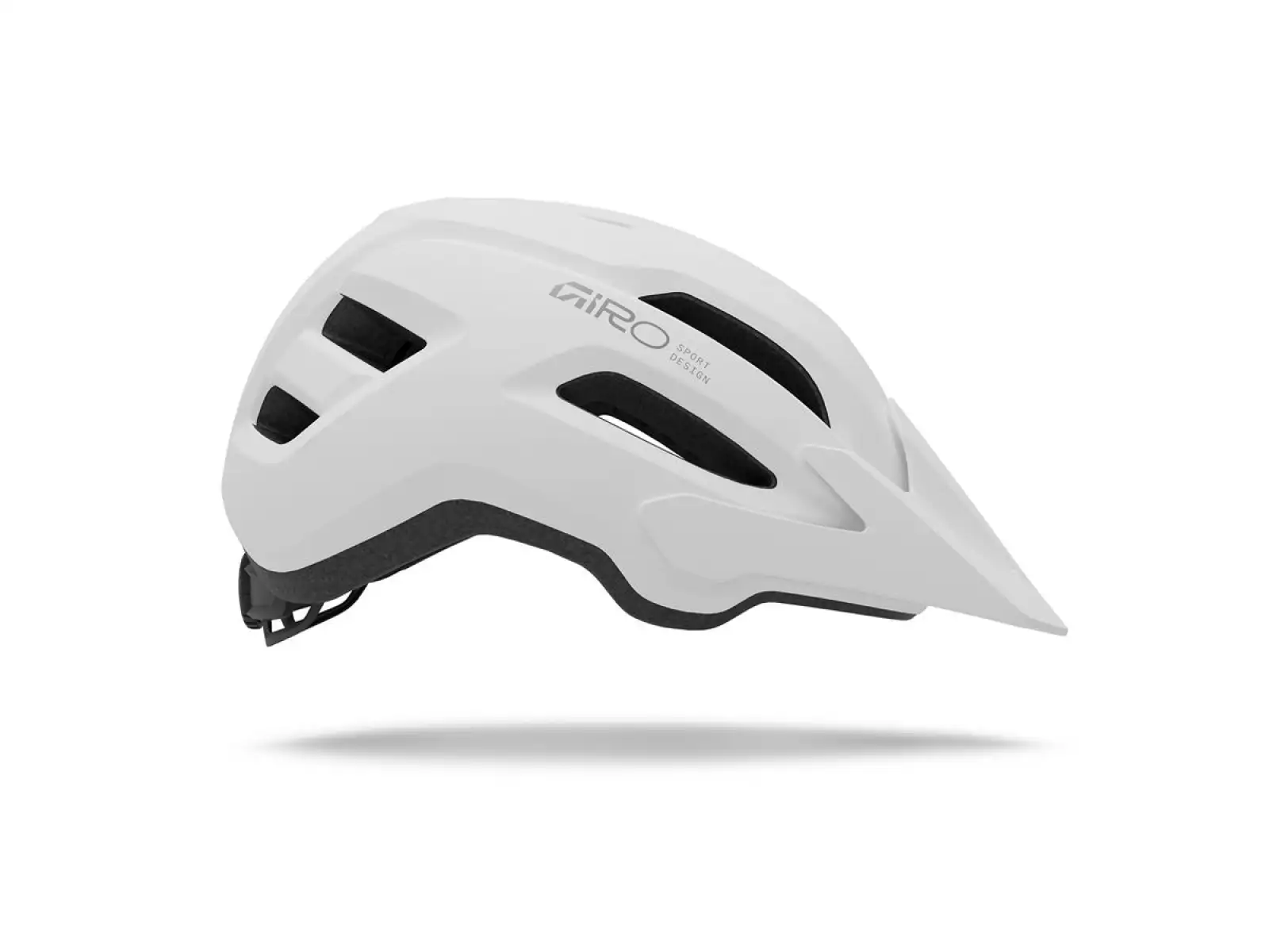 Giro Fixture II Helm Mat White/Grey