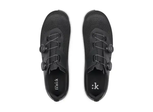 Fizik Tempo Lyra Rennradschuhe Coal Black/Black
