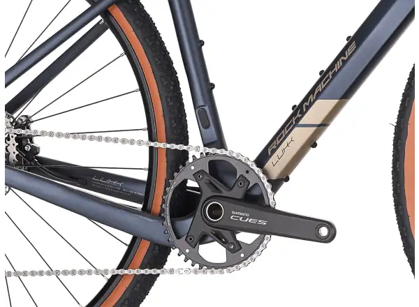 Rock Machine Lukk Cr 30 Gravelbike Matte Deep Ocean Blue
